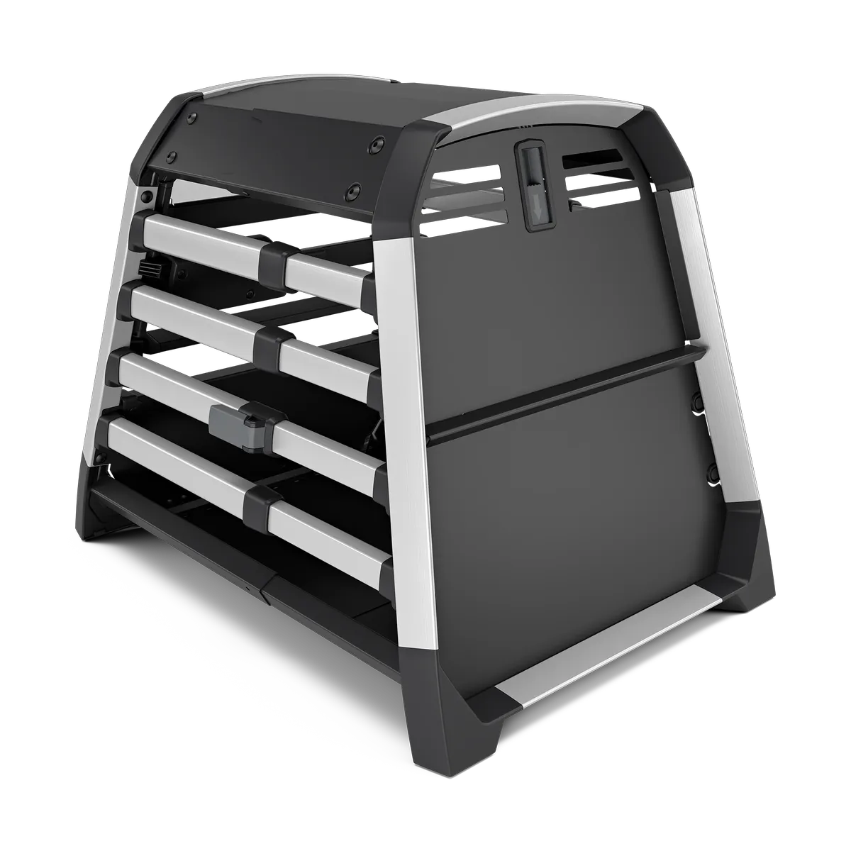 Black/aluminum