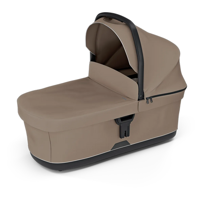 Tinted taupe on black