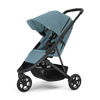 Mid blue on black